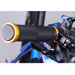 OQSPORT 2 Stück Fahrradgriffe beidseitig verriegelbar Gerade MTB Fahrrad Anti-Rutsch Lenkergriffe, OQSPORT, 801