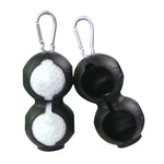 2 Stück Golf Silikon Doppelball Schutzhülle, 2 Stück Hülle Schwarz, 2 Stück Hülle Hellgelb, 2 Stück Hülle Pink, 2 Stück Hülle Dunkelblau, 2 Stück Hülle Grün, 2 Stück Hülle Rot, 2 Stück Hülle Rosarot, 2 Stück Hülle Gelb