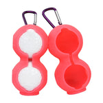 2 Stück Golf Silikon Doppelball Schutzhülle, 2 Stück Hülle Schwarz, 2 Stück Hülle Hellgelb, 2 Stück Hülle Pink, 2 Stück Hülle Dunkelblau, 2 Stück Hülle Grün, 2 Stück Hülle Rot, 2 Stück Hülle Rosarot, 2 Stück Hülle Gelb