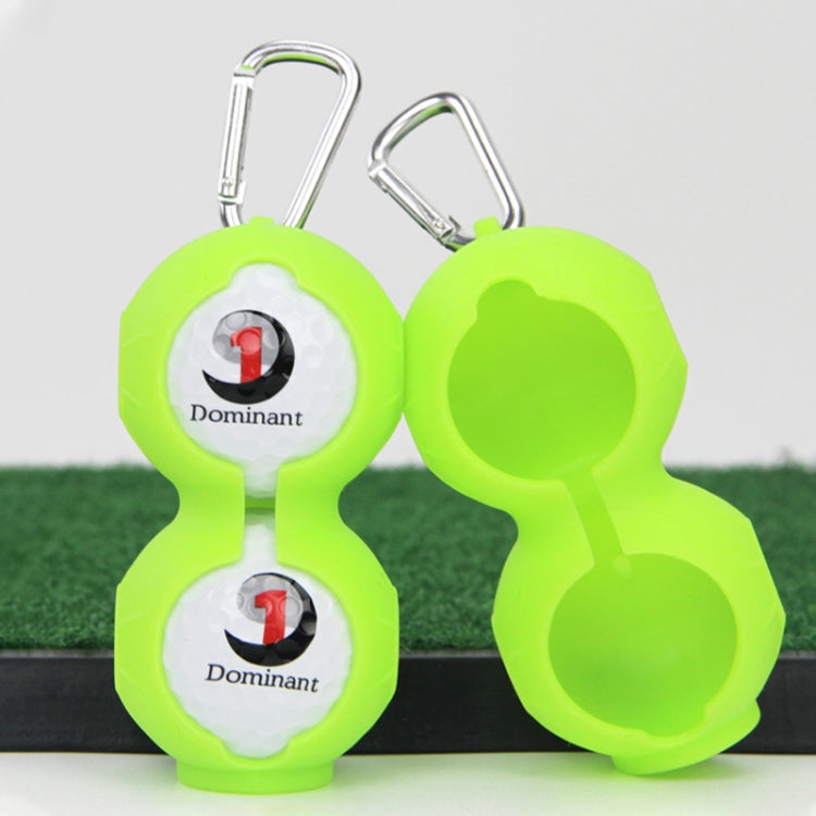 2 Stück Golf Silikon Doppelball Schutzhülle, 2 Stück Hülle Schwarz, 2 Stück Hülle Hellgelb, 2 Stück Hülle Pink, 2 Stück Hülle Dunkelblau, 2 Stück Hülle Grün, 2 Stück Hülle Rot, 2 Stück Hülle Rosarot, 2 Stück Hülle Gelb