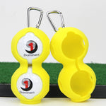 2 Stück Golf Silikon Doppelball Schutzhülle, 2 Stück Hülle Schwarz, 2 Stück Hülle Hellgelb, 2 Stück Hülle Pink, 2 Stück Hülle Dunkelblau, 2 Stück Hülle Grün, 2 Stück Hülle Rot, 2 Stück Hülle Rosarot, 2 Stück Hülle Gelb