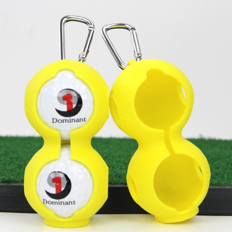 2 Stück Golf Silikon Doppelball Schutzhülle, 2 Stück Hülle Schwarz, 2 Stück Hülle Hellgelb, 2 Stück Hülle Pink, 2 Stück Hülle Dunkelblau, 2 Stück Hülle Grün, 2 Stück Hülle Rot, 2 Stück Hülle Rosarot, 2 Stück Hülle Gelb