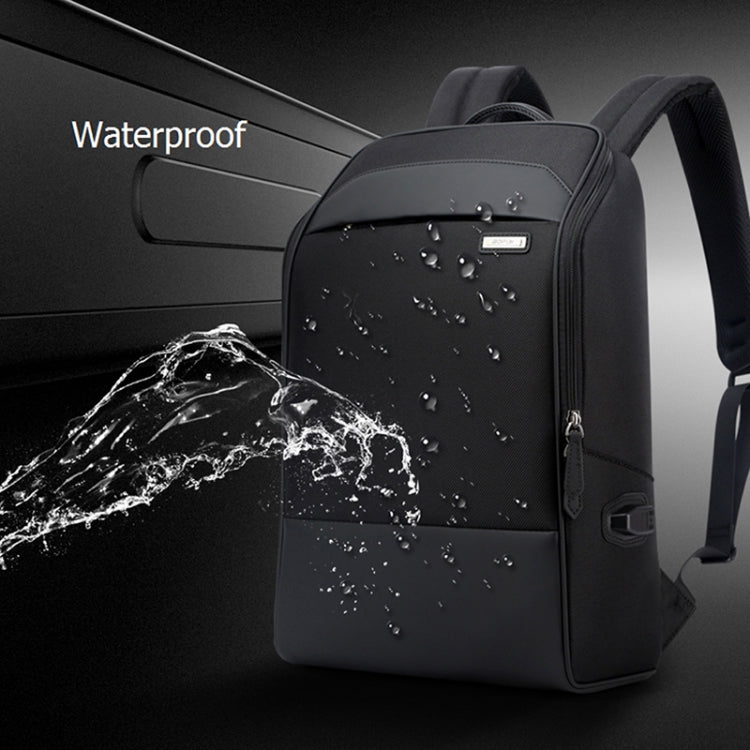 Bopai 751-006881 Business Anti-Diebstahl Wasserdichte Große Kapazität Doppel-Schultertasche mit USB-Ladeanschluss, Größe: 30x14x44cm, 751-006881