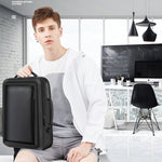 Bopai 751-006551 Große Kapazität Business Casual Atmungsaktiver Laptop-Rucksack mit externem USB-Anschluss, Größe: 30 x 12 x 44cm, 751-006551