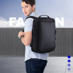 Bopai 751-006551 Große Kapazität Business Casual Atmungsaktiver Laptop-Rucksack mit externem USB-Anschluss, Größe: 30 x 12 x 44cm, 751-006551