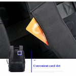 Bopai 751-006551 Große Kapazität Business Casual Atmungsaktiver Laptop-Rucksack mit externem USB-Anschluss, Größe: 30 x 12 x 44cm, 751-006551