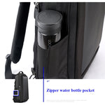 Bopai 751-006551 Große Kapazität Business Casual Atmungsaktiver Laptop-Rucksack mit externem USB-Anschluss, Größe: 30 x 12 x 44cm, 751-006551