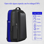 Bopai 751-006551 Große Kapazität Business Casual Atmungsaktiver Laptop-Rucksack mit externem USB-Anschluss, Größe: 30 x 12 x 44cm, 751-006551