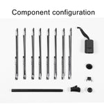 Schwarz wasserdicht Anti-UV, Muster A, Muster B, Muster Q, Muster C, Muster E, Muster F, Muster K, Muster L, Muster M