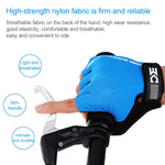BaseCamp BC-204 Bicycle Half Finger Gloves Lycra Fabric Cycling Gloves, Size: XL, Size: XL