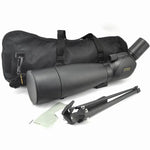 Visionking 20-60x80 Wasserdichtes Spektiv Zoom Bak4 Spektiv Monokulares Teleskop für Vogelbeobachtung/Jagd, mit Stativ, 20-60x80