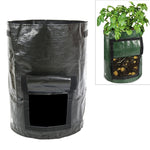 7 Gallonen Kartoffelpflanz-PE-Beutel Gemüseanbau-Säcke Bauernhof Gartenbedarf, Größe: 30cm x 35cm, 30cm x 35cm