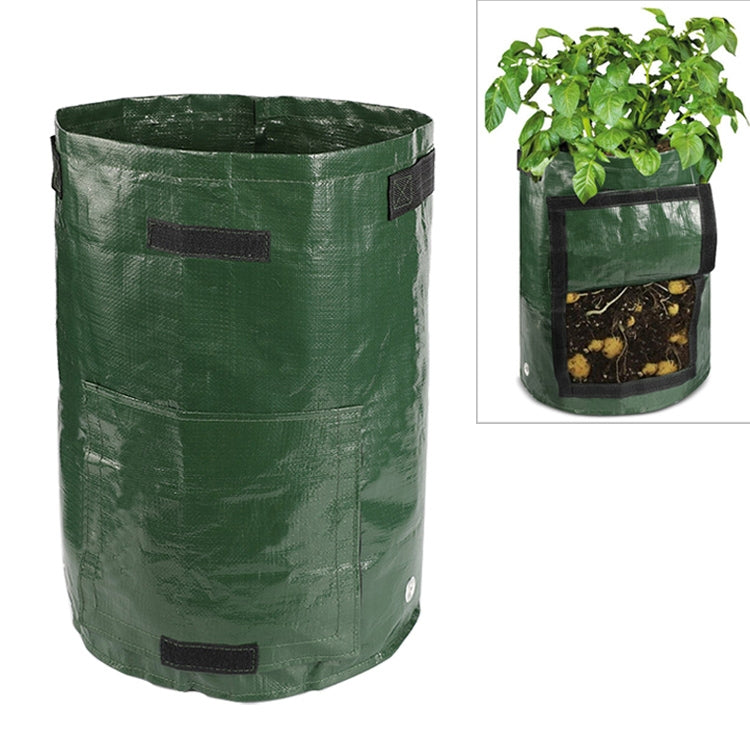 7 Gallonen Kartoffelpflanz-PE-Beutel Gemüseanbau-Säcke Bauernhof Gartenbedarf, Größe: 30cm x 35cm, 30cm x 35cm
