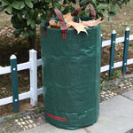 132 Gallonen 500L PP Garten Laubsäcke Grüne Abfallsäcke, Größe: 80cm x 100cm, 500L