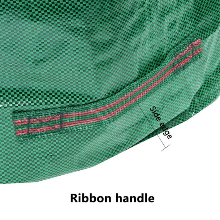 132 Gallonen 500L PP Garten Laubsäcke Grüne Abfallsäcke, Größe: 80cm x 100cm, 500L