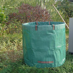 132 Gallonen 500L PP Garten Laubsäcke Grüne Abfallsäcke, Größe: 80cm x 100cm, 500L