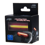 AQY-096 IPX4 Abnehmbares USB Wiederaufladbares Dual-Farb LED Fahrrad-Rücklicht, Weiß & Rot, Blau & Rot