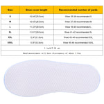 Mode PVC rutschfester wasserdichter Überschuh mit dicker Sohle Größe: XXXL, XXXL, Größe: XXXL
