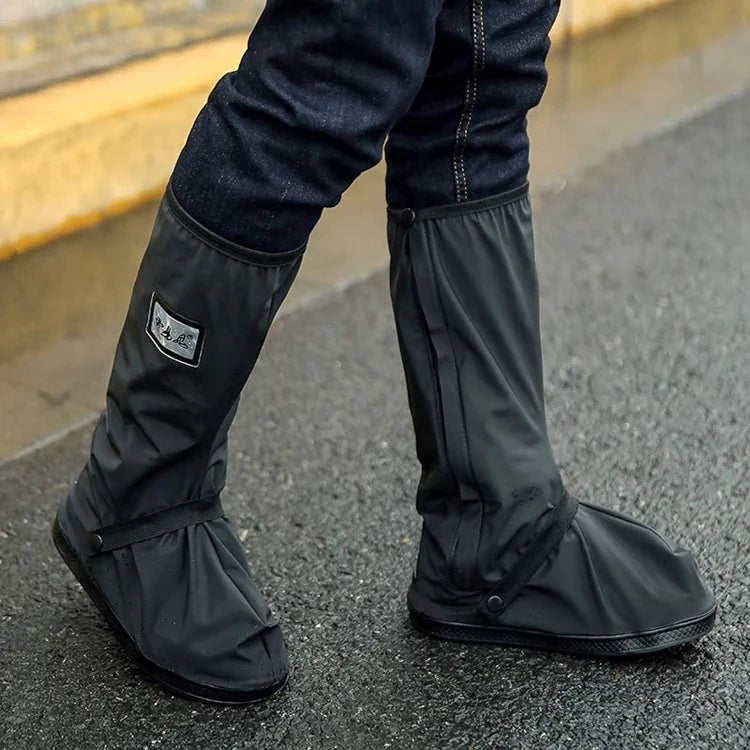 Outdoor hohe Regenstiefel Regenfest Schneefest Verdickte Regenschuhe Größe: S, Größe: S