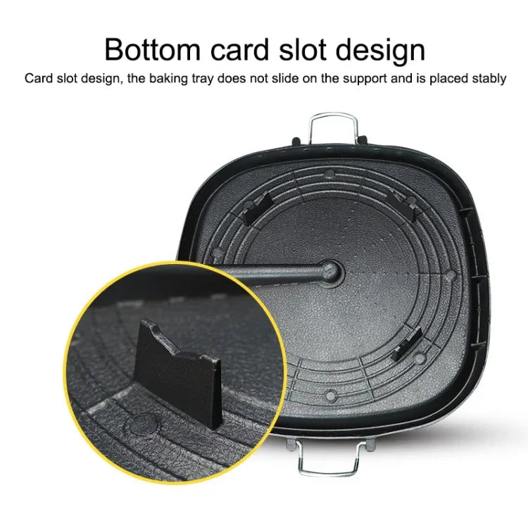 AOTU AT6353 Outdoor Barbecue Square Plate, AOTU AT6353