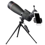 HTK-72 20x-60x High Definition Nachtsicht Zoom Monokular Teleskop für Outdoor-Camping Vogelbeobachtung mit Stativ, 20 x 60