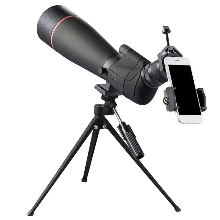 HTK-72 20x-60x High Definition Nachtsicht Zoom Monokular Teleskop für Outdoor-Camping Vogelbeobachtung mit Stativ, 20 x 60