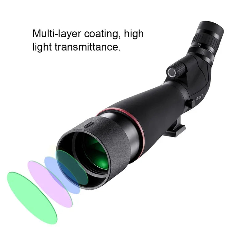 HTK-72 20x-60x High Definition Nachtsicht Zoom Monokular Teleskop für Outdoor-Camping Vogelbeobachtung mit Stativ, 20 x 60