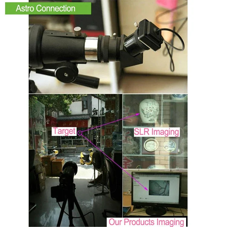 Datyson DTS000268 Astronomisches Teleskop Elektronisches Okular 1,25 Zoll, 300.000 Pixel, 1,25 Zoll Okular