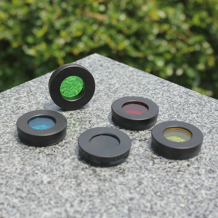 Datyson 5P9954 Astronomisches Teleskop Zubehör 1,25 Zoll Planeten Mond Nebel Filter Neutrale Ausgabe, Lila, Rot, Gelb, Schwarz, Orange, Pink, Grün, Blau