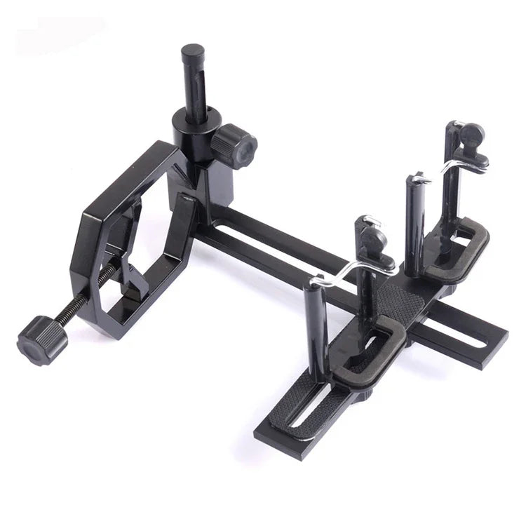 Datyson 5P0010L Teleskop-Fotostativ, Standard + 2 Handyhalter, Standard + 2 Handyhalter