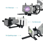 Datyson 5P0010L Teleskop-Fotostativ, Standard + 2 Handyhalter, Standard + 2 Handyhalter