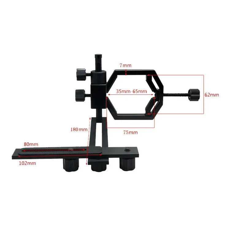 Datyson 5P0010L Teleskop-Fotostativ, Standard ohne Telefonklemme, Standard ohne Telefonklemme