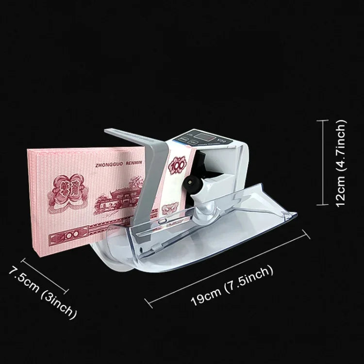 V30 Mini tragbarer Mehrfach-Banknotenzähler, Geldzähler, UK-Stecker, UK-Stecker