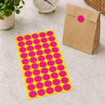 1000 PCS Round Shape Self-adhesive Colorful Mark Sticker Mark Label