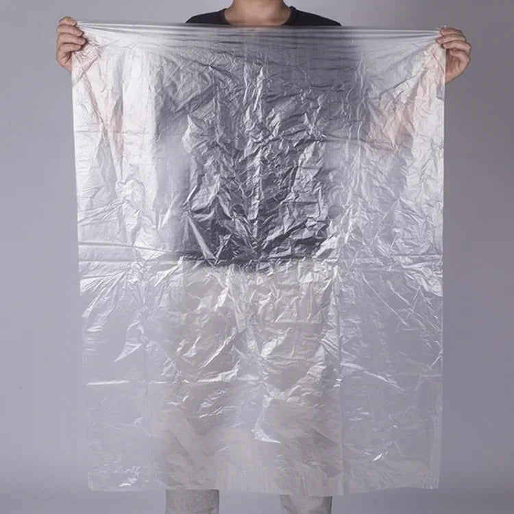 100 Stück 1.6C Staubdichte, feuchtigkeitsbeständige PE-Verpackungsbeutel aus Kunststoff, Größe: 60 cm x 100 cm, 60 cm x 100 cm