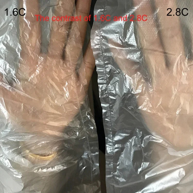 100 Stück 1.6C Staubdichte, feuchtigkeitsbeständige PE-Verpackungsbeutel aus Kunststoff, Größe: 60 cm x 100 cm, 60 cm x 100 cm
