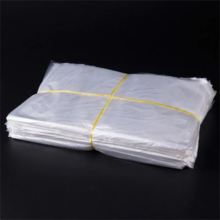 100 Stück 1.6C Staubdichte, feuchtigkeitsbeständige PE-Verpackungsbeutel aus Kunststoff, Größe: 60 cm x 100 cm, 60 cm x 100 cm