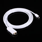 1,8m Mini DisplayPort Stecker zu HDMI Stecker Adapterkabel, 1,8m