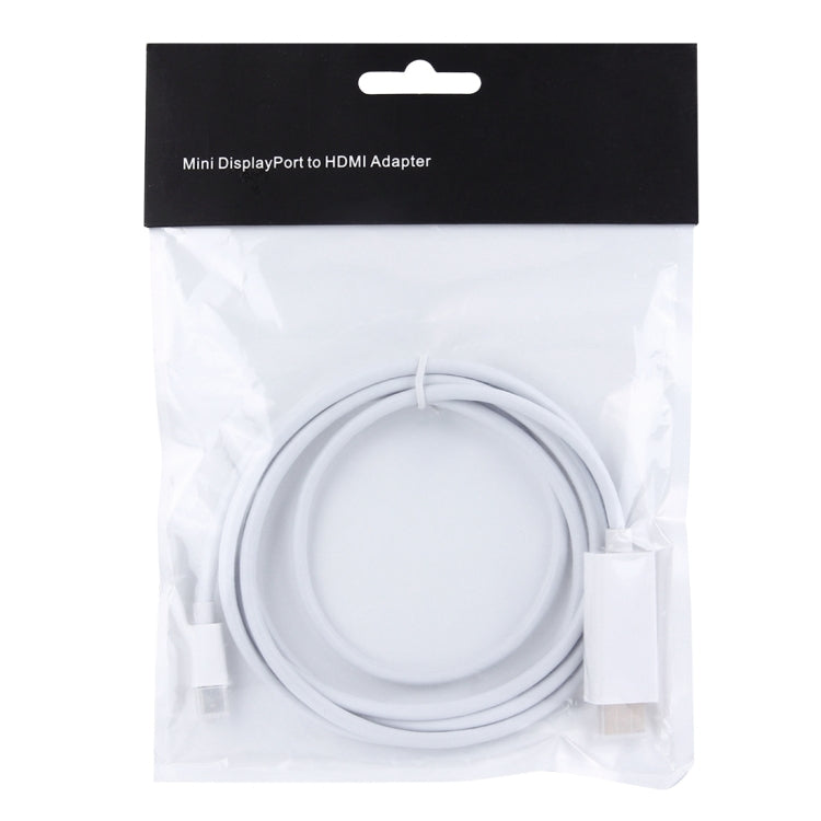 1,8m Mini DisplayPort Stecker zu HDMI Stecker Adapterkabel, 1,8m