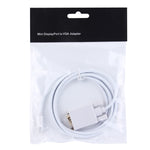 1,8m Mini DisplayPort Stecker zu VGA Stecker Adapterkabel