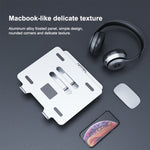ORICO LST-2AS Multifunktionaler Laptop-Notebook-Halter aus Aluminiumlegierung, höhenverstellbar und klappbar, LST-2AS