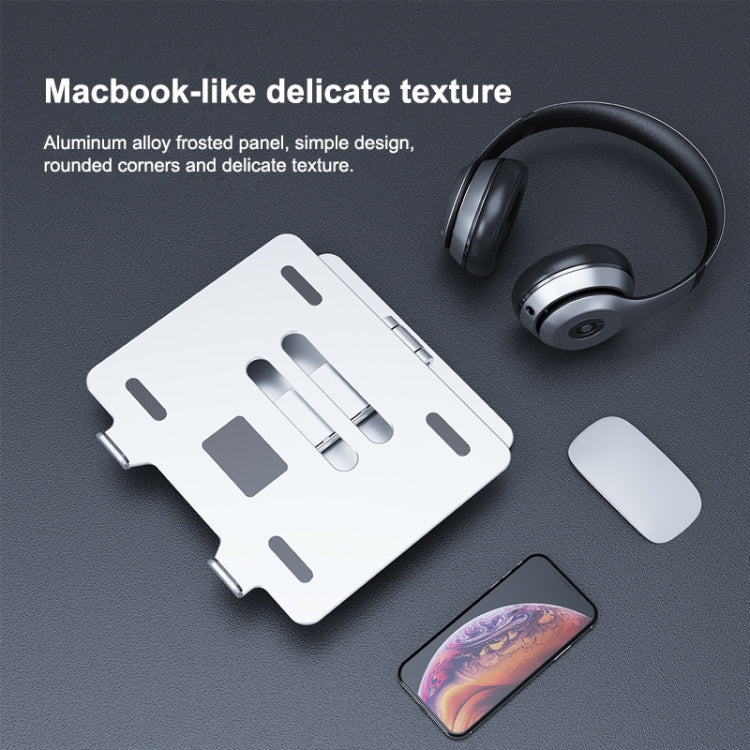ORICO LST-2AS Multifunktionaler Laptop-Notebook-Halter aus Aluminiumlegierung, höhenverstellbar und klappbar, LST-2AS