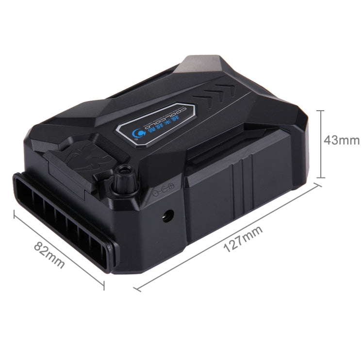 Ice Troll III Gaming Laptop Notebook Kühlpad Geräuschloser Luftabsaugender Kühlventilator Turbo Wärmestrahler mit Passendem USB-Kabel