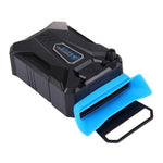 Ice Troll III Gaming Laptop Notebook Kühlpad Geräuschloser Luftabsaugender Kühlventilator Turbo Wärmestrahler mit Passendem USB-Kabel