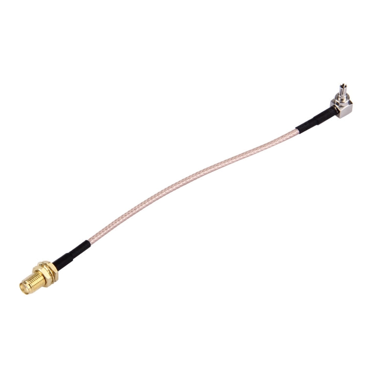 15cm CRC9 Stecker zu SMA Buchse Kabel, CRC9 90° Winkel zu SMA (Geflochten)