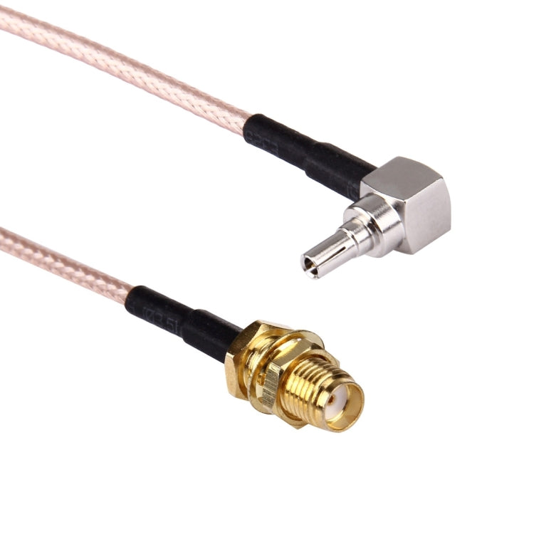 15cm CRC9 Stecker zu SMA Buchse Kabel, CRC9 90° Winkel zu SMA (Geflochten)