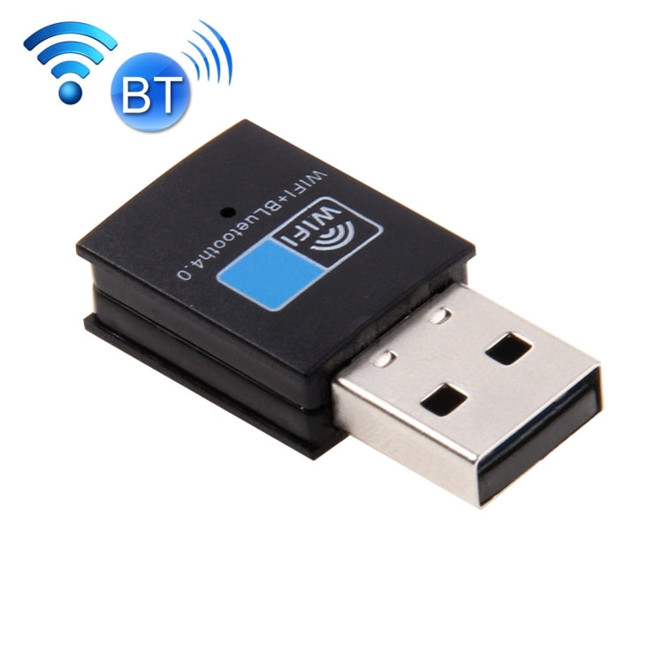 2-in-1 Bluetooth 4.0 + 150 MBit/s 2,4 GHz USB-WLAN-Adapter