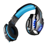 KOTION EACH G9000 3.5mm Gaming-Kopfhörer mit Mikrofon und LED-Licht für Laptop / Tablet / Mobiltelefone, Kabellänge: ca. 2.2m, G9000