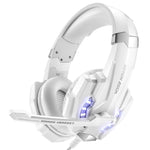KOTION EACH G9000 3.5mm Gaming-Kopfhörer mit Mikrofon und LED-Licht für Laptop / Tablet / Mobiltelefone, Kabellänge: ca. 2.2m, G9000