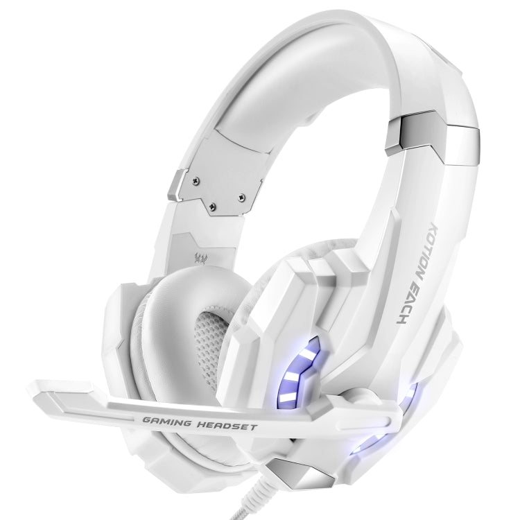 KOTION EACH G9000 3.5mm Gaming-Kopfhörer mit Mikrofon und LED-Licht für Laptop / Tablet / Mobiltelefone, Kabellänge: ca. 2.2m, G9000